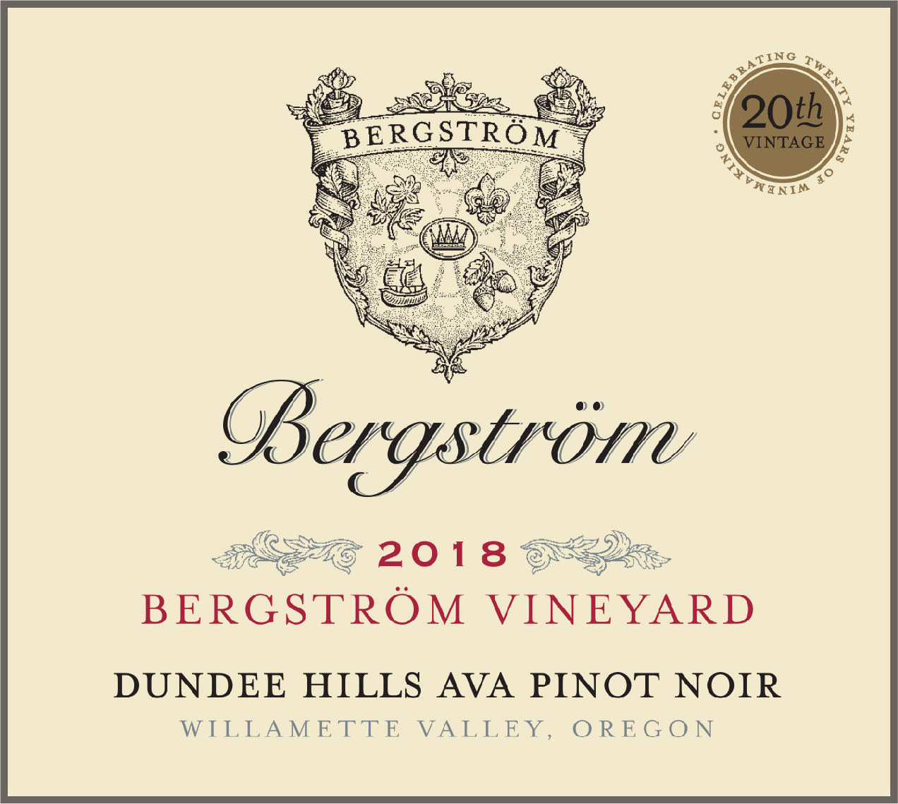 Product Image for 2018 Bergström Vineyard